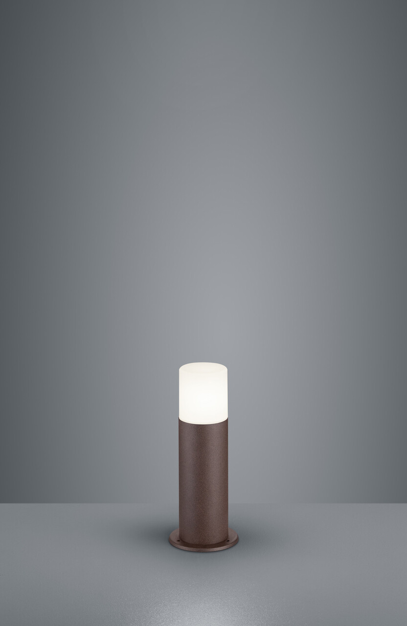 Lampadar de exterior Hoosic, TRIO, 12x30 cm, 28W, 1x E27, aluminiu, maro - imagine 4